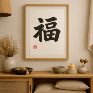 (Fuku)–Good fortune-kanji