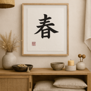spring-kanji
